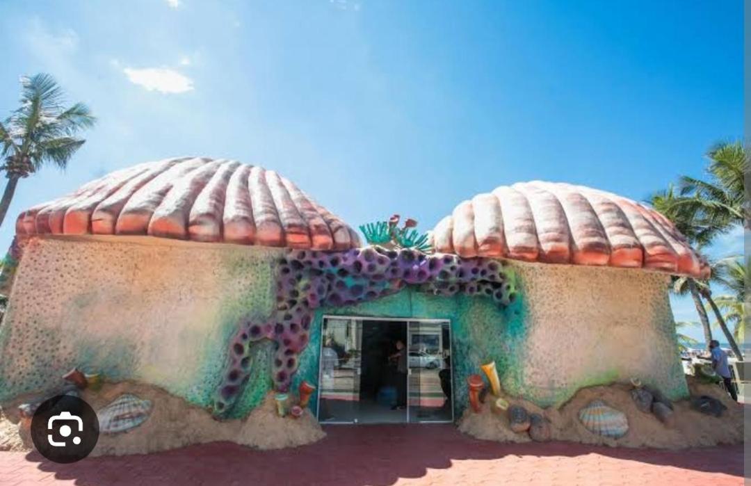 Ape Privilegiado No Centro Da Ocian E A 150M Da Praia E Feirinha, Com Wi-Fi E Garagem ! Praia Grande  Eksteriør bilde