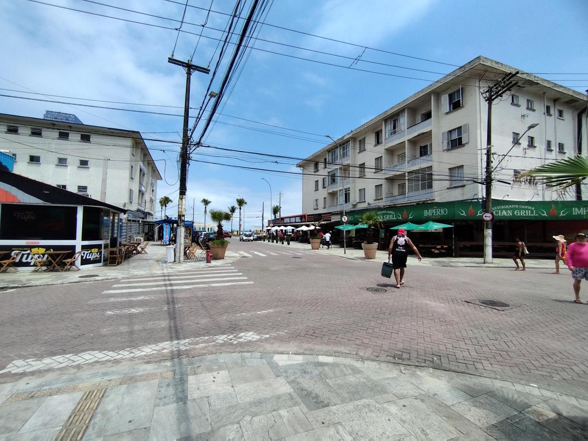 Ape Privilegiado No Centro Da Ocian E A 150M Da Praia E Feirinha, Com Wi-Fi E Garagem ! Praia Grande  Eksteriør bilde