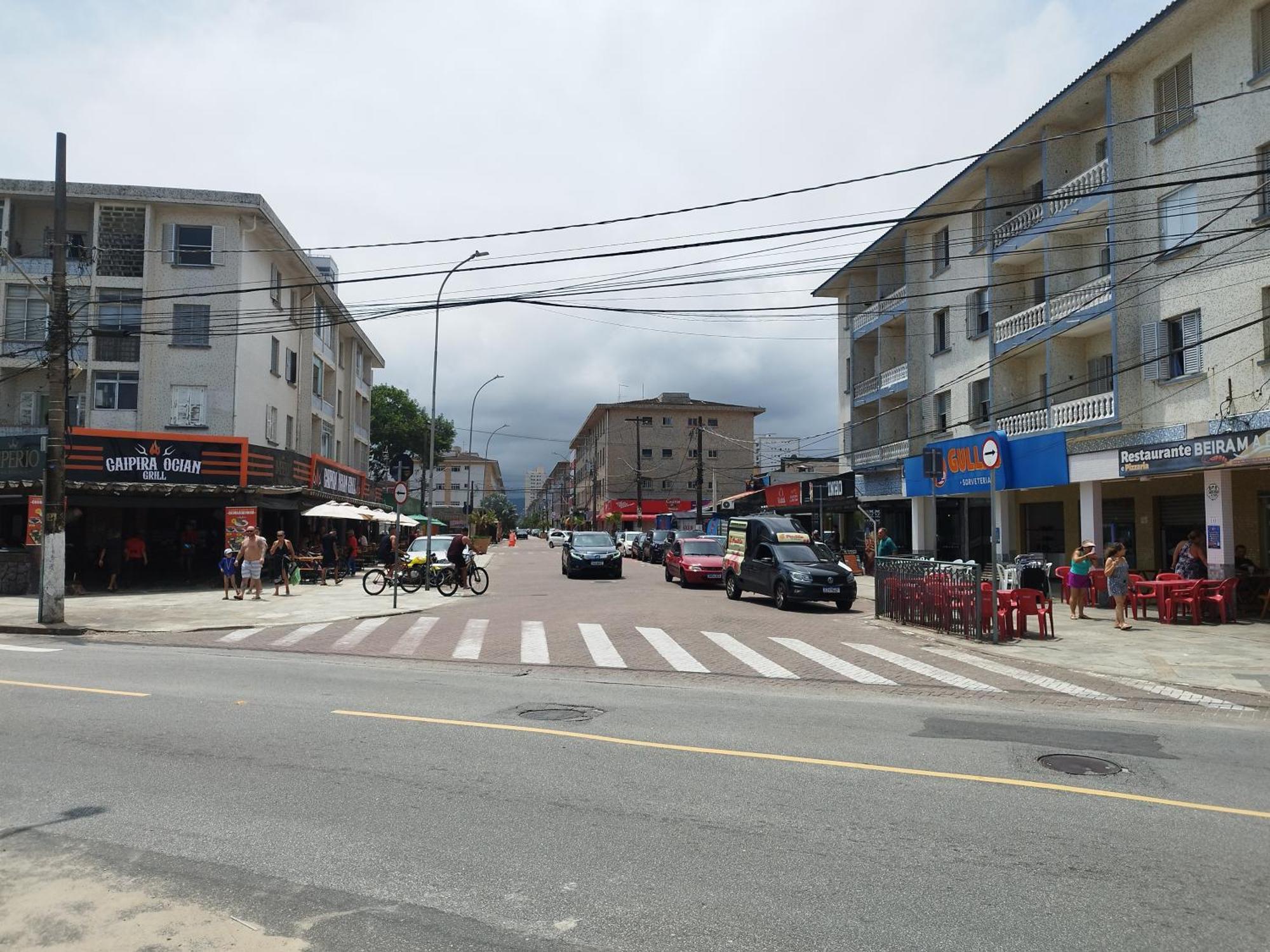 Ape Privilegiado No Centro Da Ocian E A 150M Da Praia E Feirinha, Com Wi-Fi E Garagem ! Praia Grande  Eksteriør bilde
